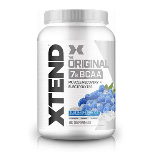 XTEND BCAA, BLUE RASPBERRY ICE, 90 SERVING