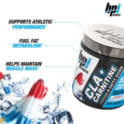 BPI CLA + Carnitine, Rainbow Ice, 50 Serving 11