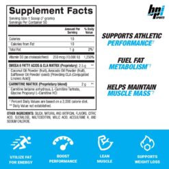 BPI CLA + Carnitine, Rainbow Ice, 50 Serving 10