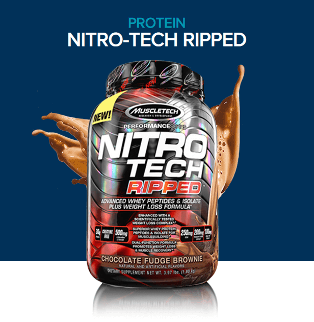 MUSCLETECH NITROTECH RIPPED, CHOCOLATE, 4 LBS product details