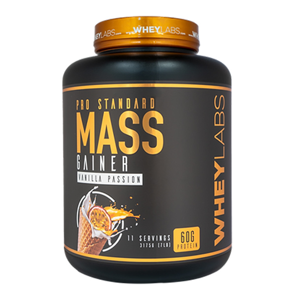 WHEY LABS PRO STANDARD MASS, VANILLA PASSION, 5LBS