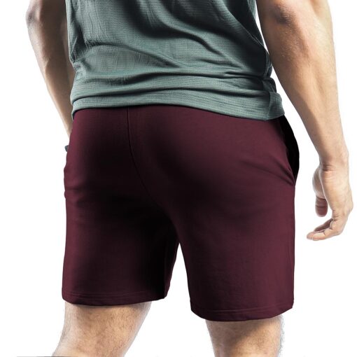 ND Essential Shorts, Burgundy 3