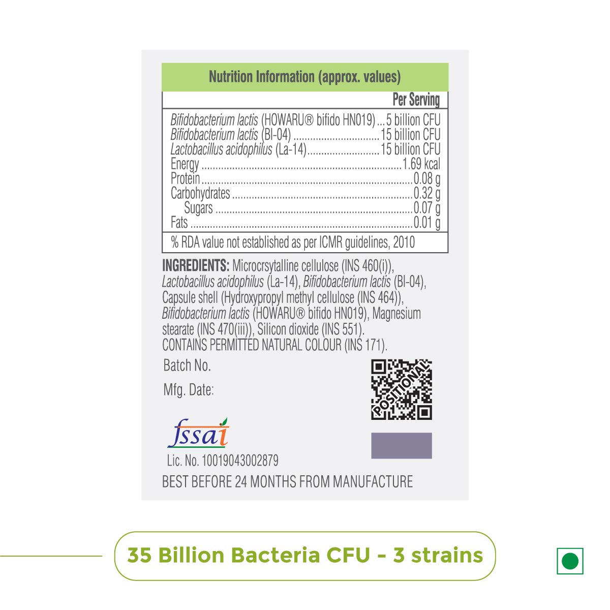 Swisse Ultibiotic Daily Digestive Probiotic, 30 Capsules 21