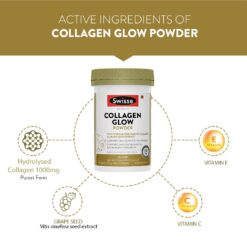 Swisse Beauty Collagen Glow Powder, 120 Gram 16