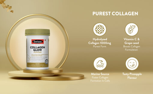 Swisse Beauty Collagen Glow Powder, 120 Gram 3