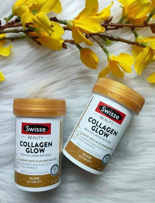 Swisse Beauty Collagen Glow With Collagen Peptides, 60 Tablets 4