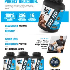 BPI ISO HD, Chocolate Brownie, 4.9 Lbs 8