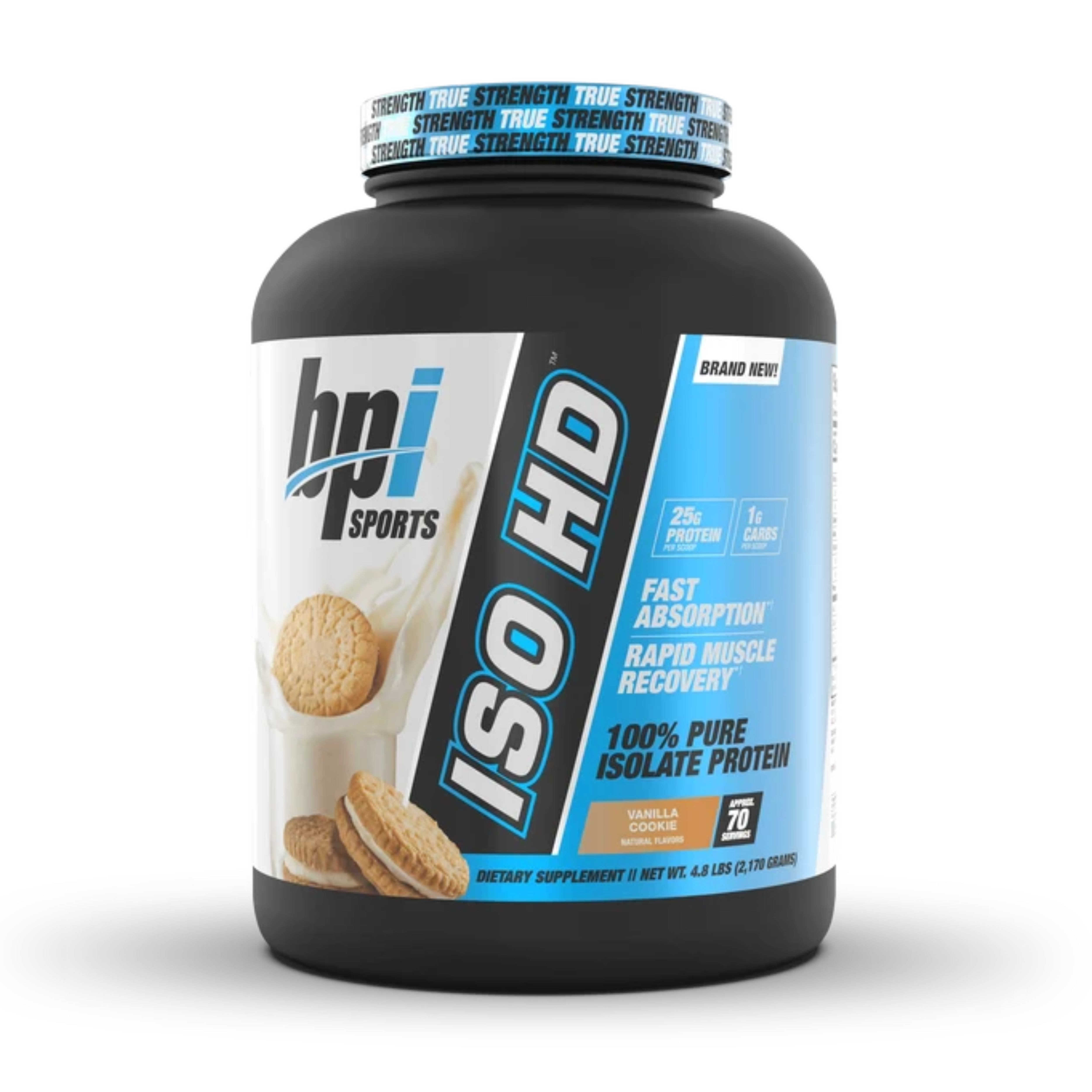 BPI ISO HD, Vanilla Cookie, 4.8 Lbs 1