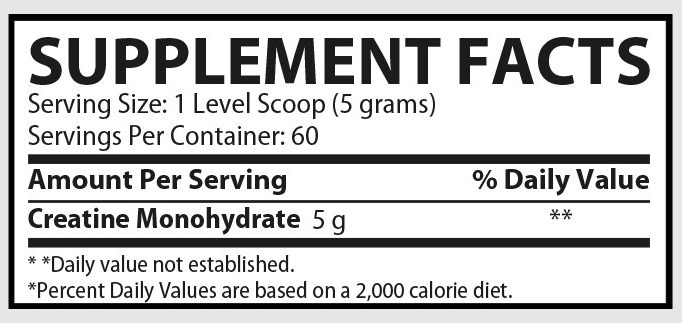 Muscle Rulz, Creatine Micronized, 60 Serving 6