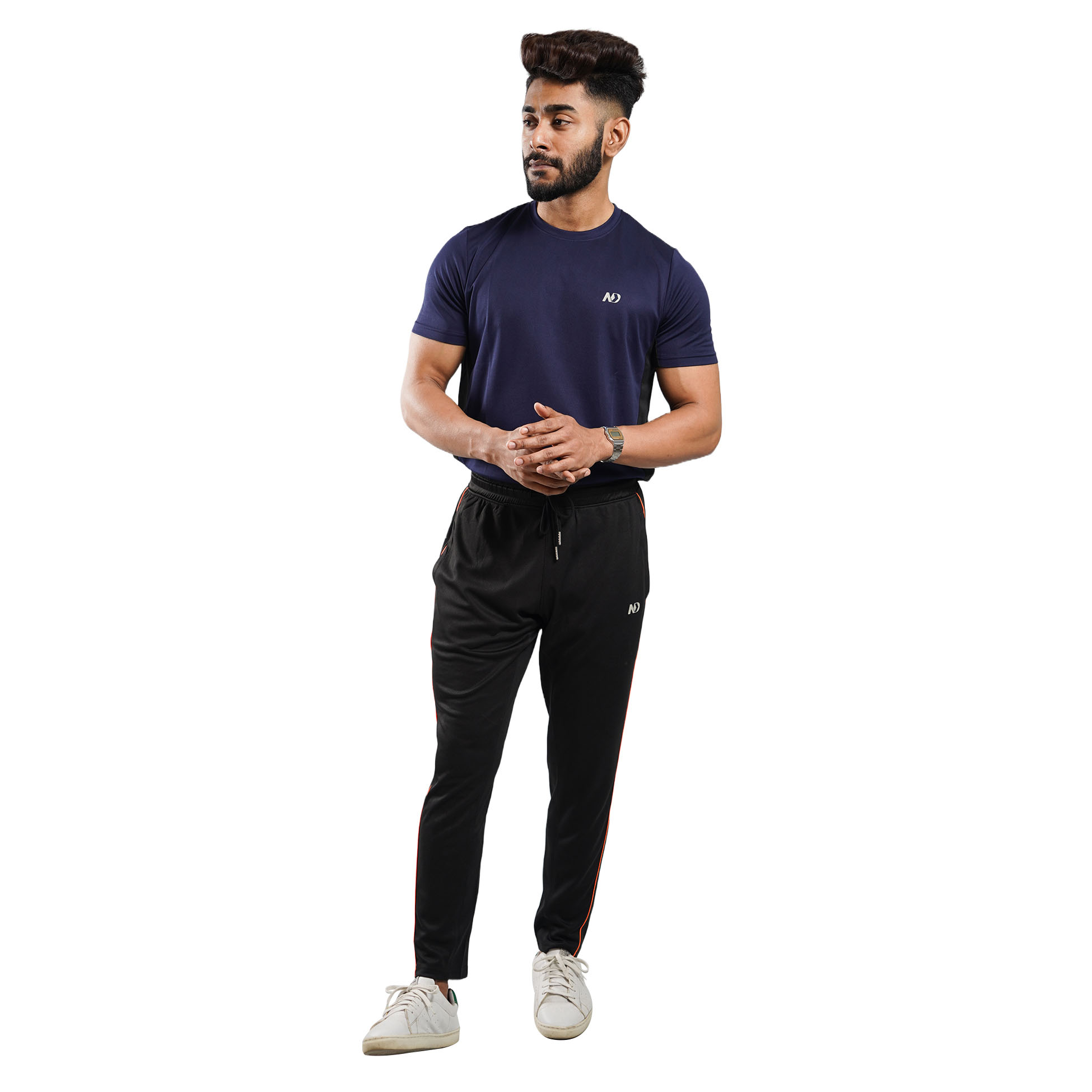 ND Training Trouser - Black Orange 2