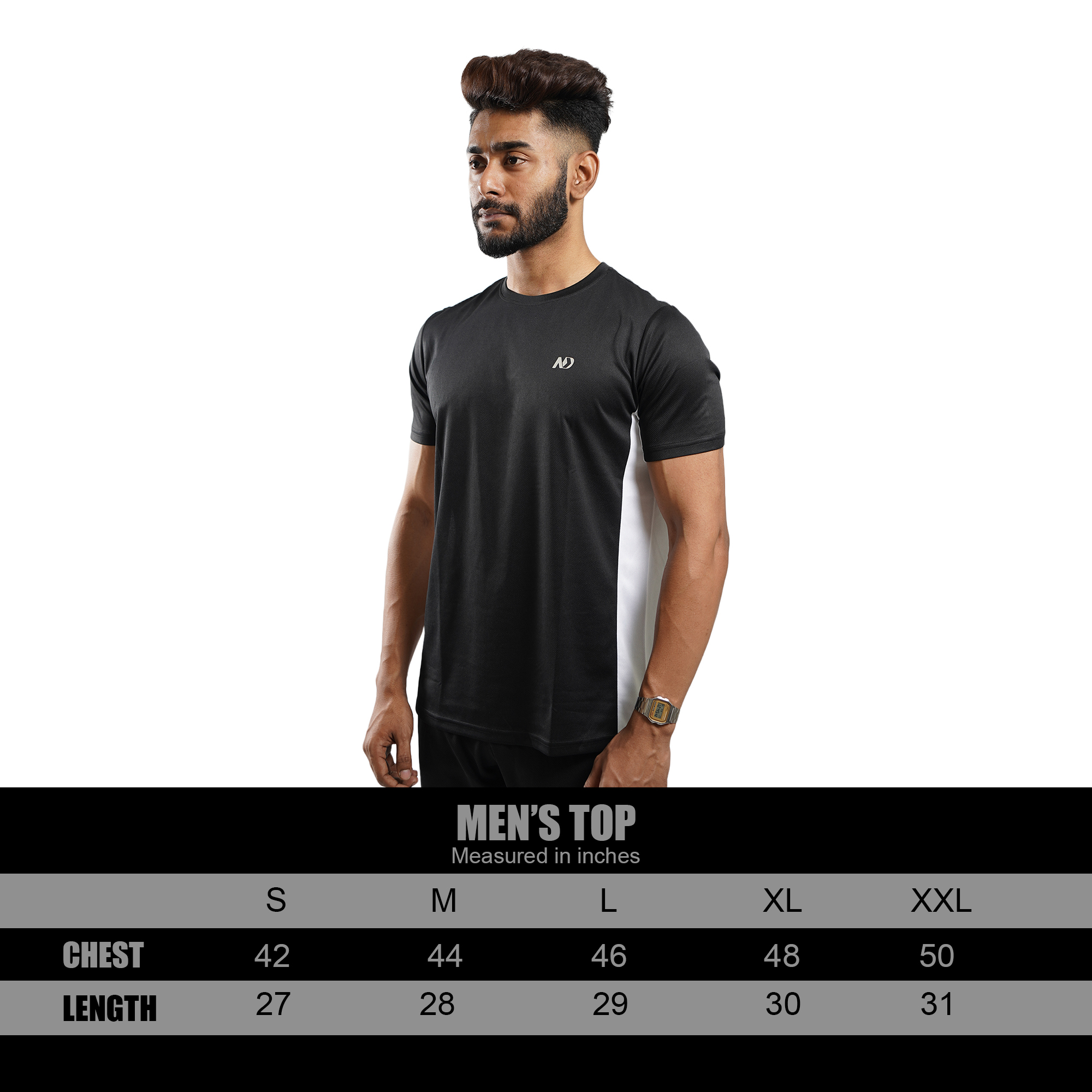 ND Training T-Shirt - Navy/Black 8