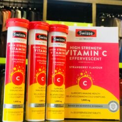 Swisse Ultiboost High Strength Vitamin C Effervescent, 20 Tablets 3