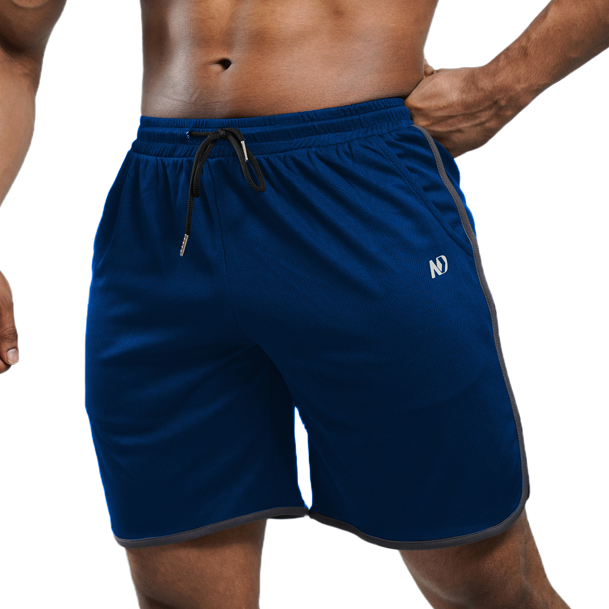 ND Training Shorts – Blue Grey 4