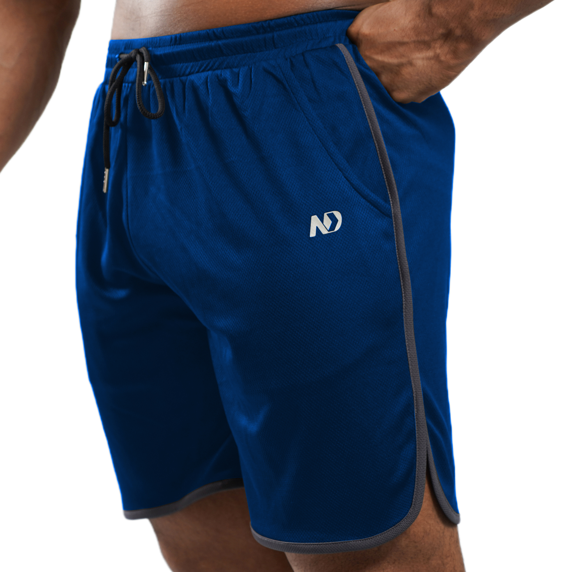 ND Training Shorts – Blue Grey 1