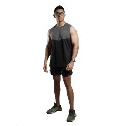 ND Training Tank - Grey/Black 7