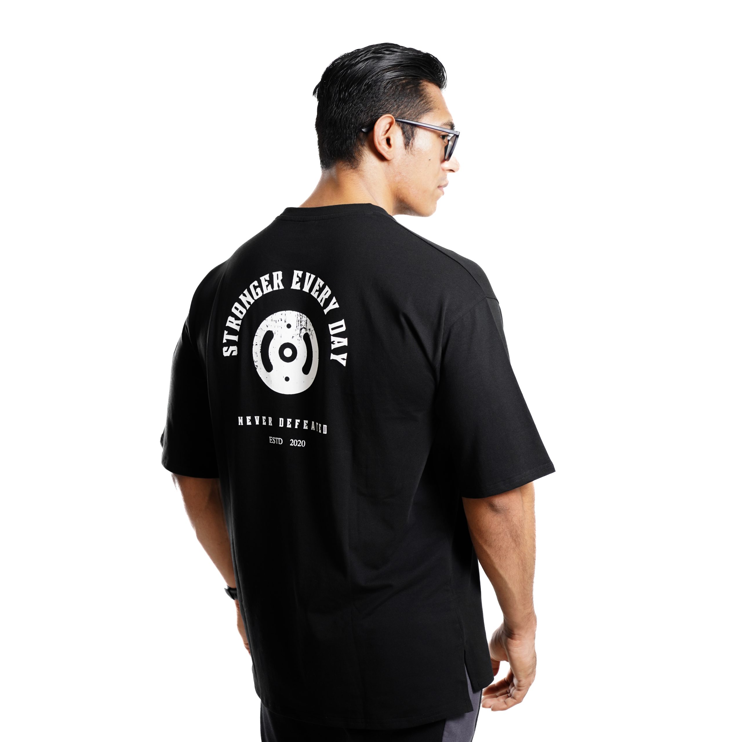 ND Essential Drop Shoulder T-Shirt - Black 2