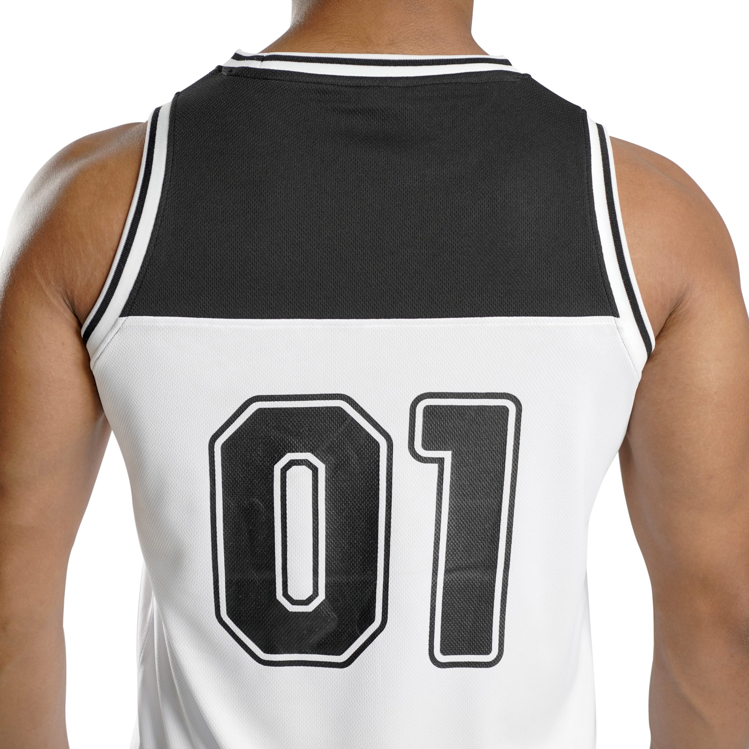 ND Sports Tank Top - White/Black 3