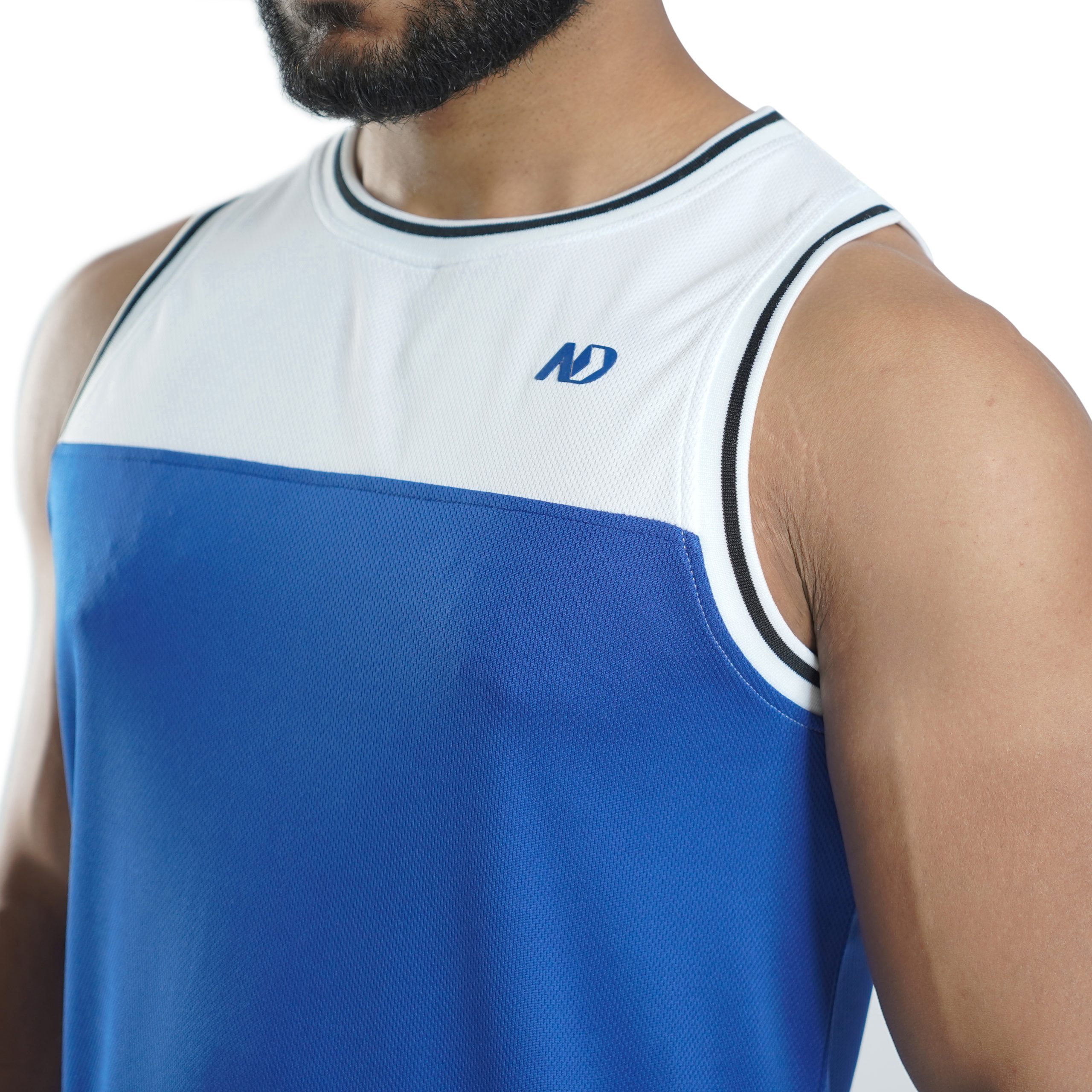 ND Sports Tank Top - Blue/White 2