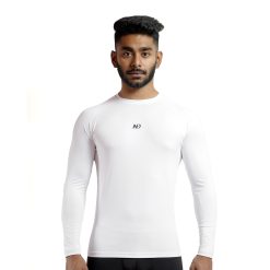 ND Compression Long Sleeve - White 7