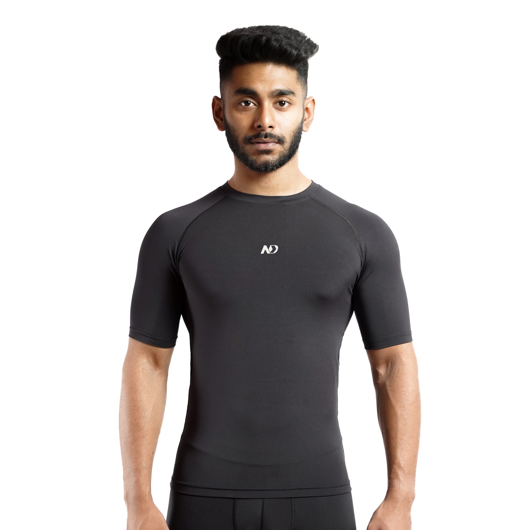 ND Compression TShirt Black Nutrition Depot Bangladesh