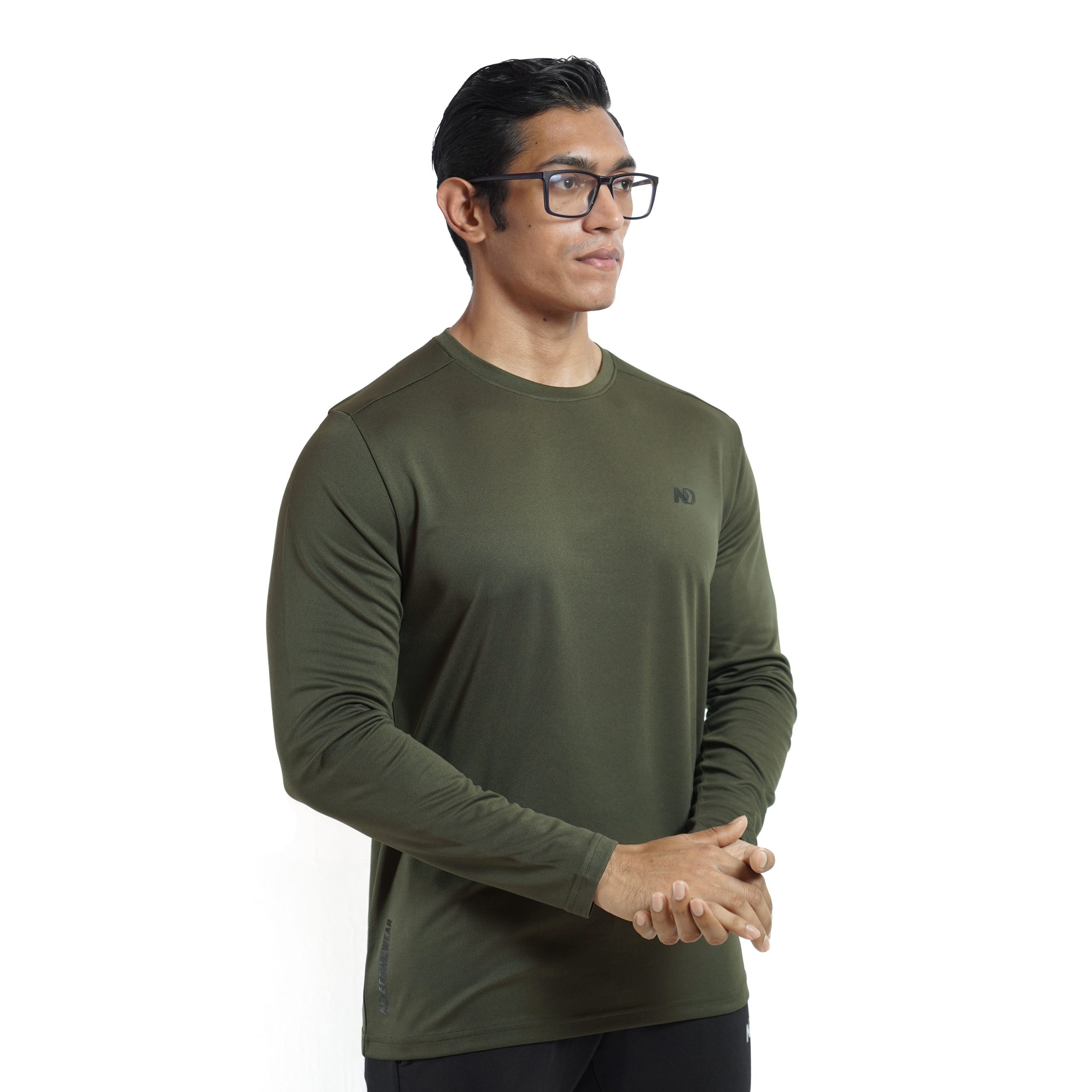 ND Training Long Sleeve - Olive 1