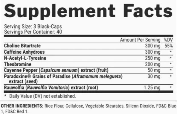 Nutrex Lipo-6 Black UC Intense, 120 Capsules 4