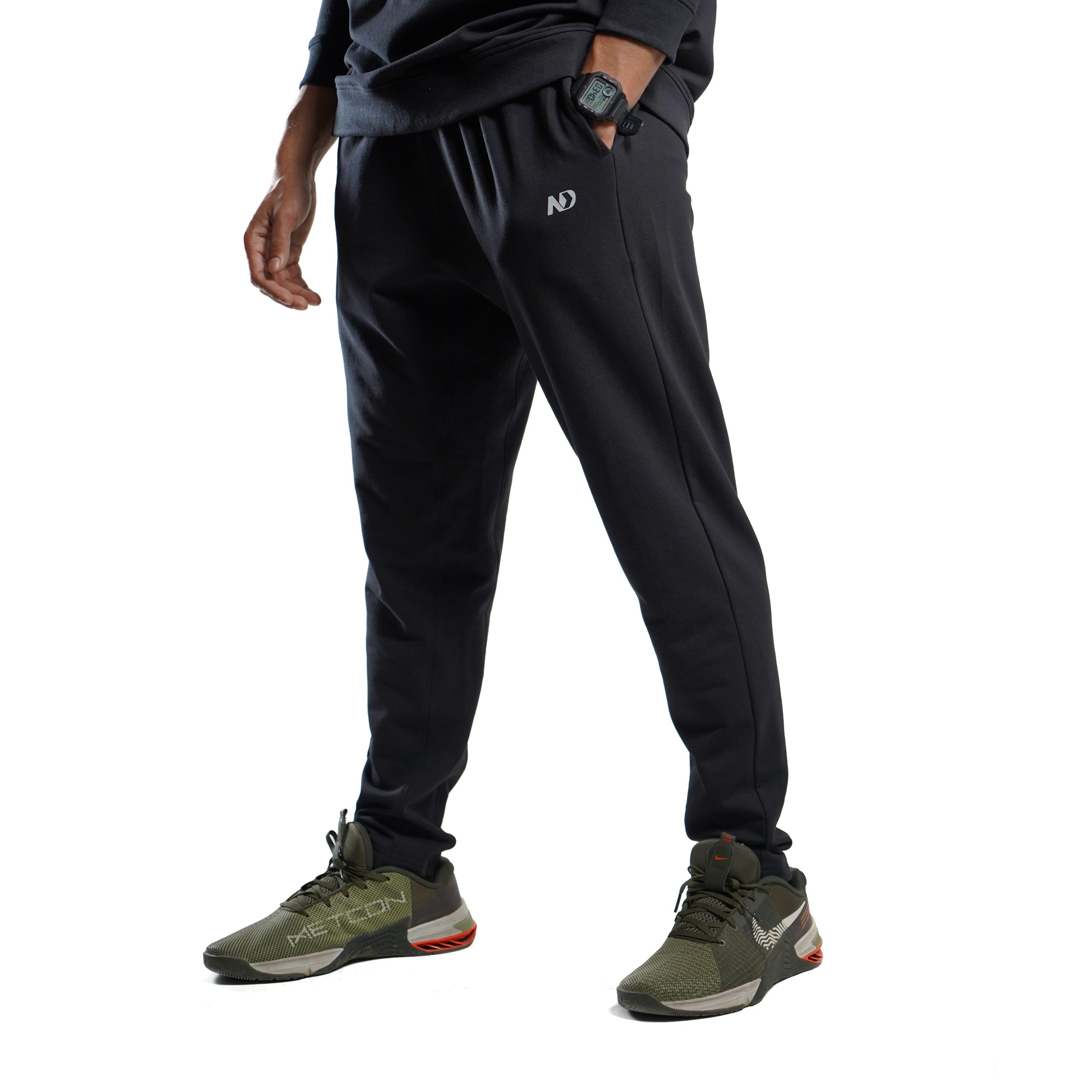 ND Essential Comfort Joggers – Black 1