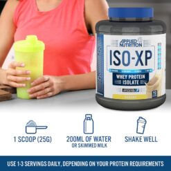 Applied Nutrition ISO-XP Whey Protein Isolate, Cafe Latte, 1.8kg 11