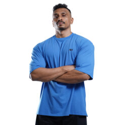 ND Essential Drop Shoulder T-Shirt - Blue 9