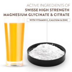 Swisse High Strength Magnesium Glycinate & Citrate Powder, 90gm 6