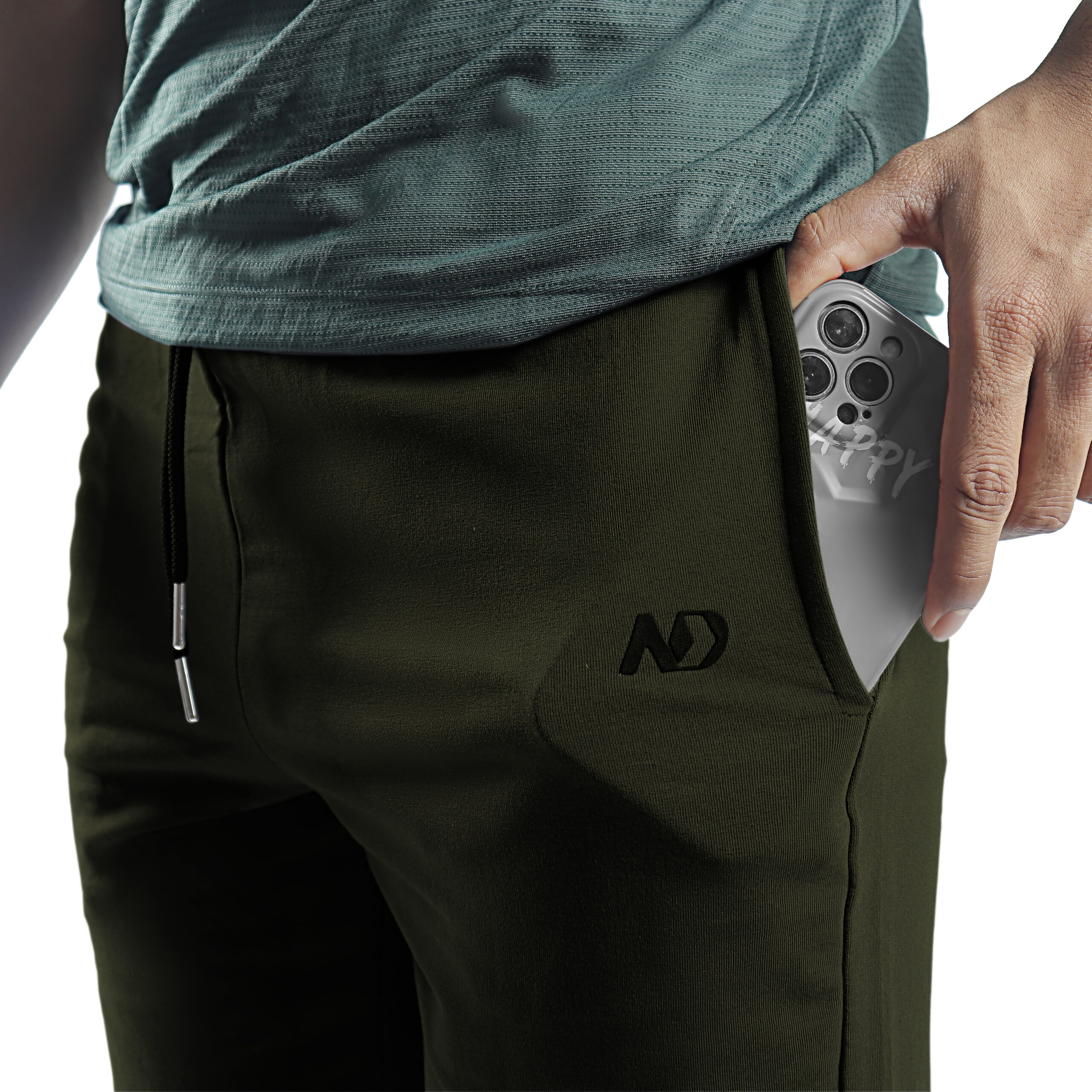 ND Essential Shorts - Olive 2