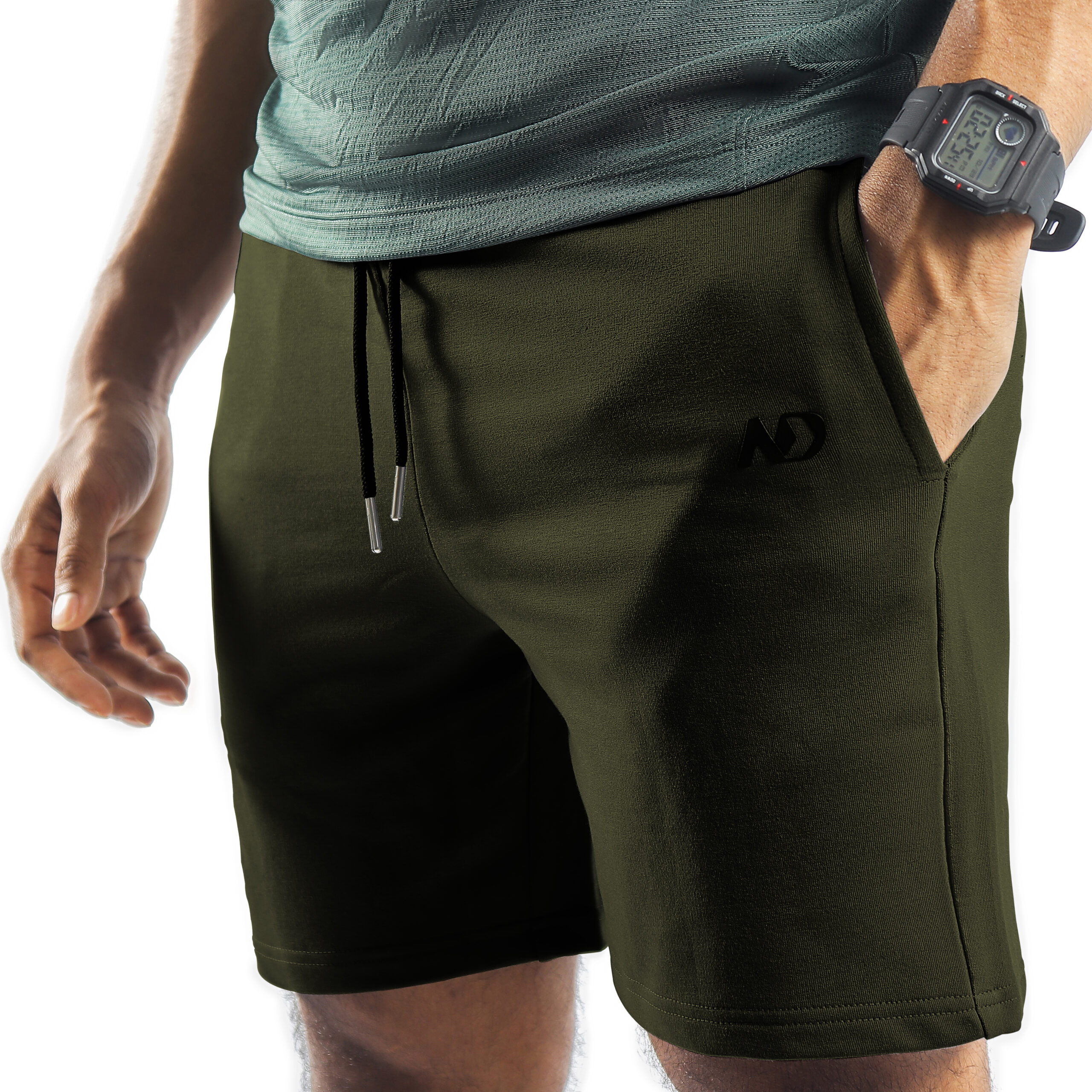 ND Essential Shorts - Olive 3