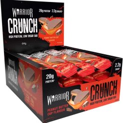 Warrior CRUNCH High Protein Bars, Peanut Butter Cup, 64 gram 11