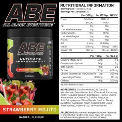 Applied Nutrition ABE Ultimate Pre Workout, Bubblegum Crush, 30 Serving 10