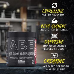 Applied Nutrition ABE Ultimate Pre Workout, Bubblegum Crush, 30 Serving 12
