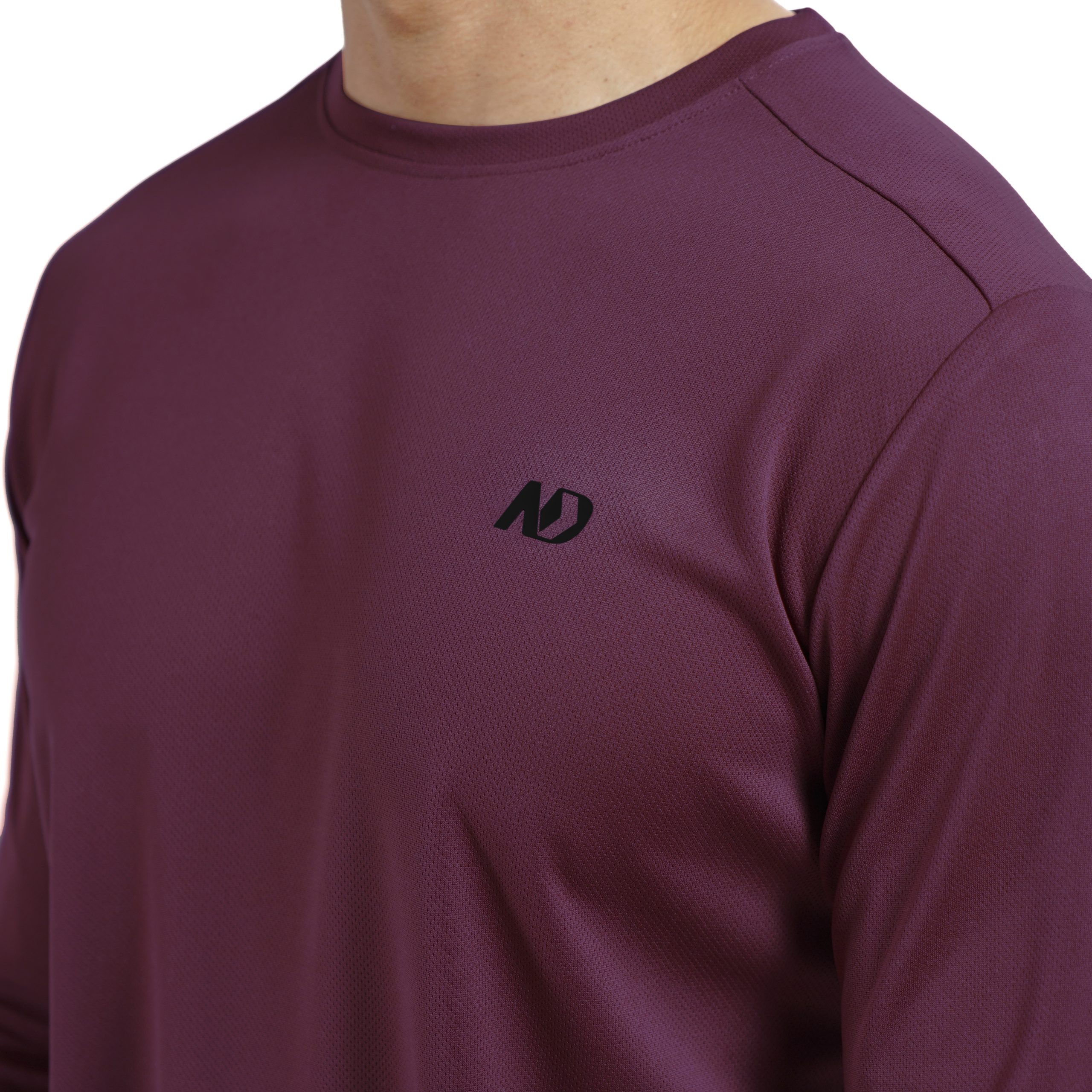 ND Everyday Long Sleeve - Burgundy 2