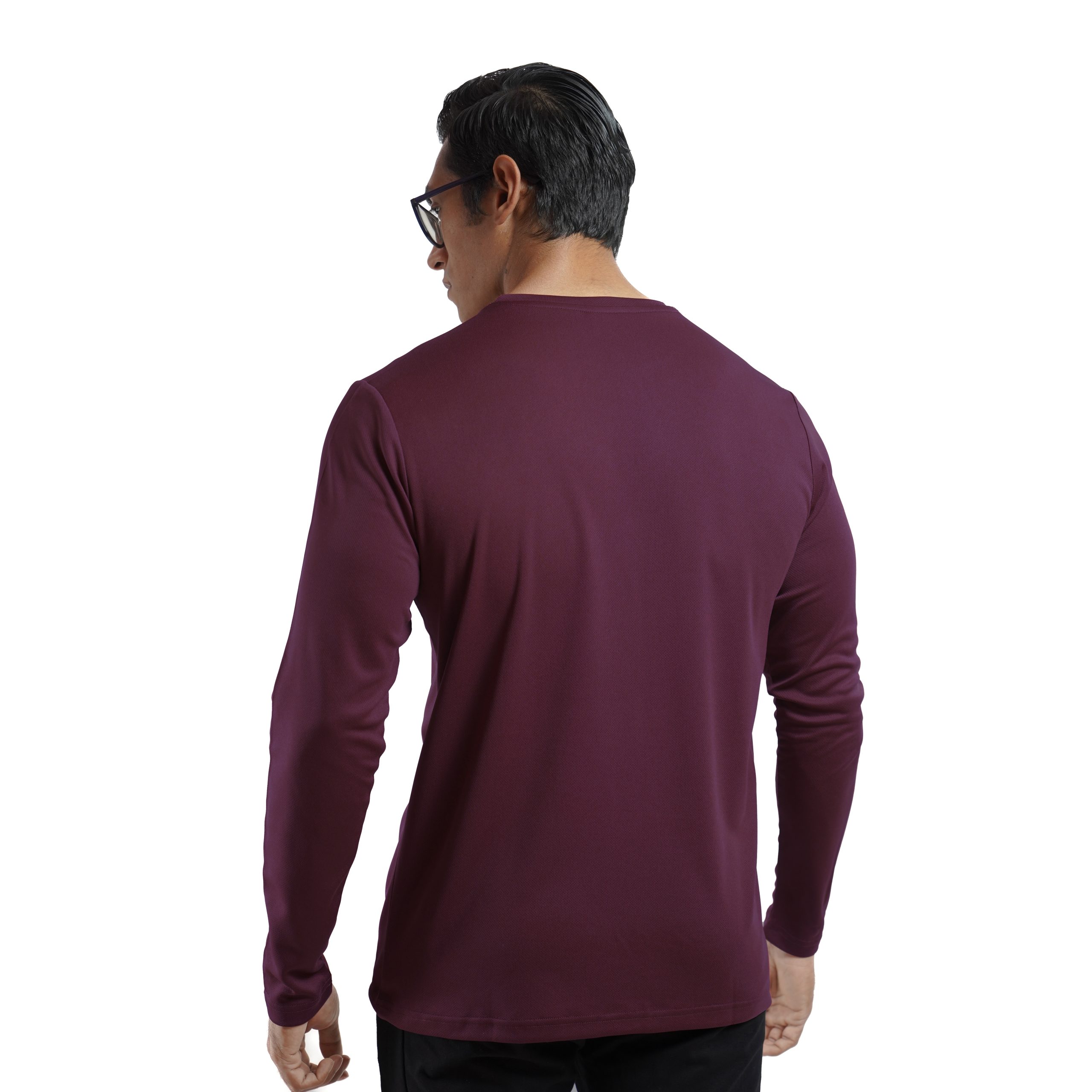 ND Everyday Long Sleeve - Burgundy 3