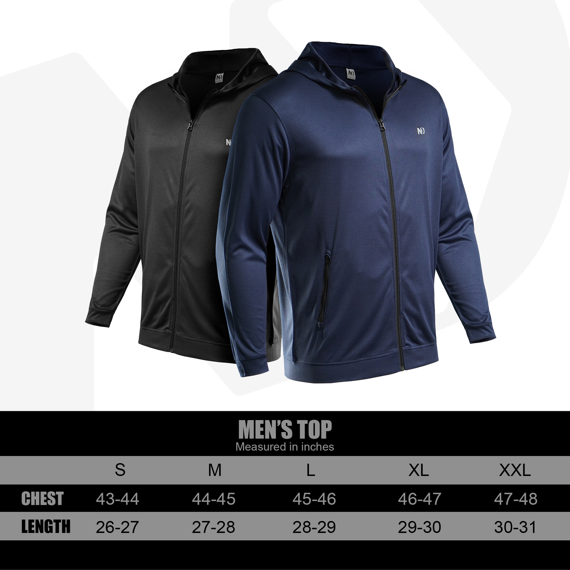 ND Everyday Zip Hoodie - Navy 14