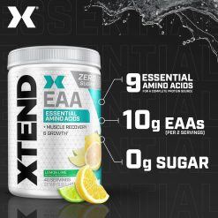 Xtend EAA, Lemon Lime, 40 Serving 11