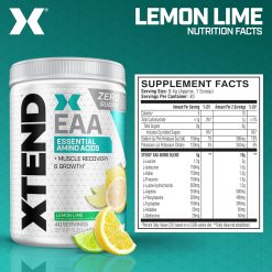 Xtend EAA, Lemon Lime, 40 Serving 12