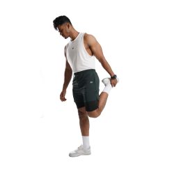 ND Performance 2 In 1 Shorts – Beret Green 9