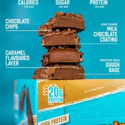 Grenade High Protein Bar, Chocolate Chip Salted Caramel 12
