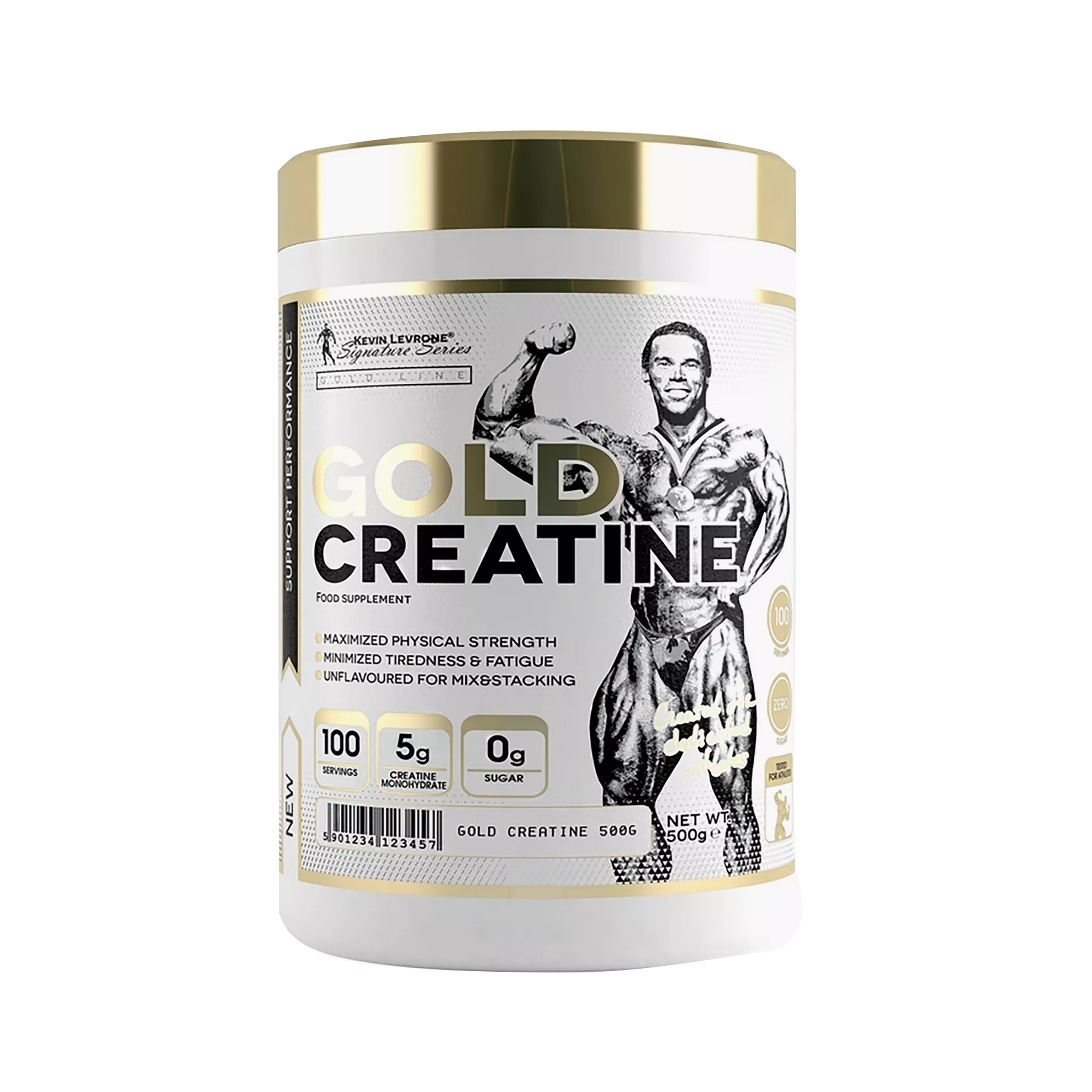 Kevin Levrone Gold Creatine, Unflavored, 500 Grams 1