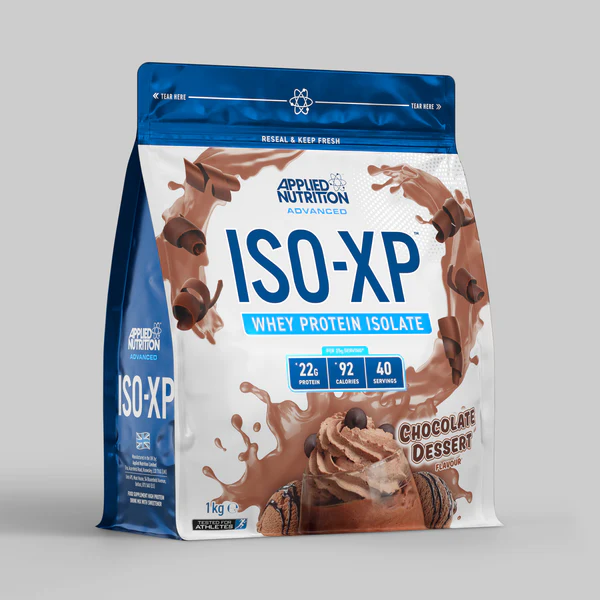 Applied Nutrition ISO-XP Whey Protein Isolate, Chocolate Dessert, 1kg 1