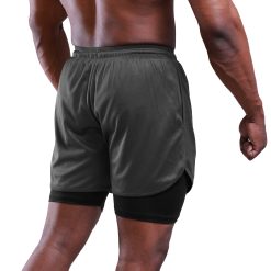 ND Active 2 in 1 Shorts - Grey 6