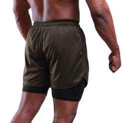 ND Active 2 in 1 Shorts - Olive 6