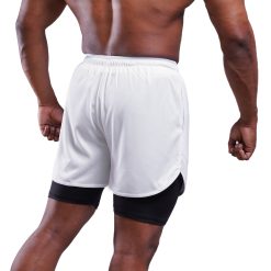 ND Active 2 in 1 Shorts - White 6