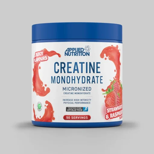 Applied Nutrition Creatine Monohydrate, Strawberry & Raspberry, 50 Serving 1