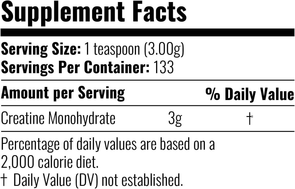 Inner Armour Creatine Monohydrate, 133 Serving 6