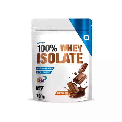 Quamtrax 100% WHEY ISOLATE, Chocolate, 700gram 1